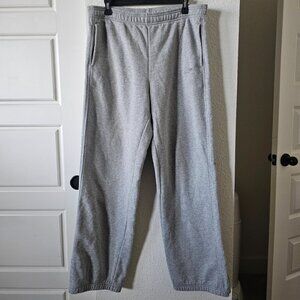 Champion Relaxed Fit Open Bottom Hem Sweatpants